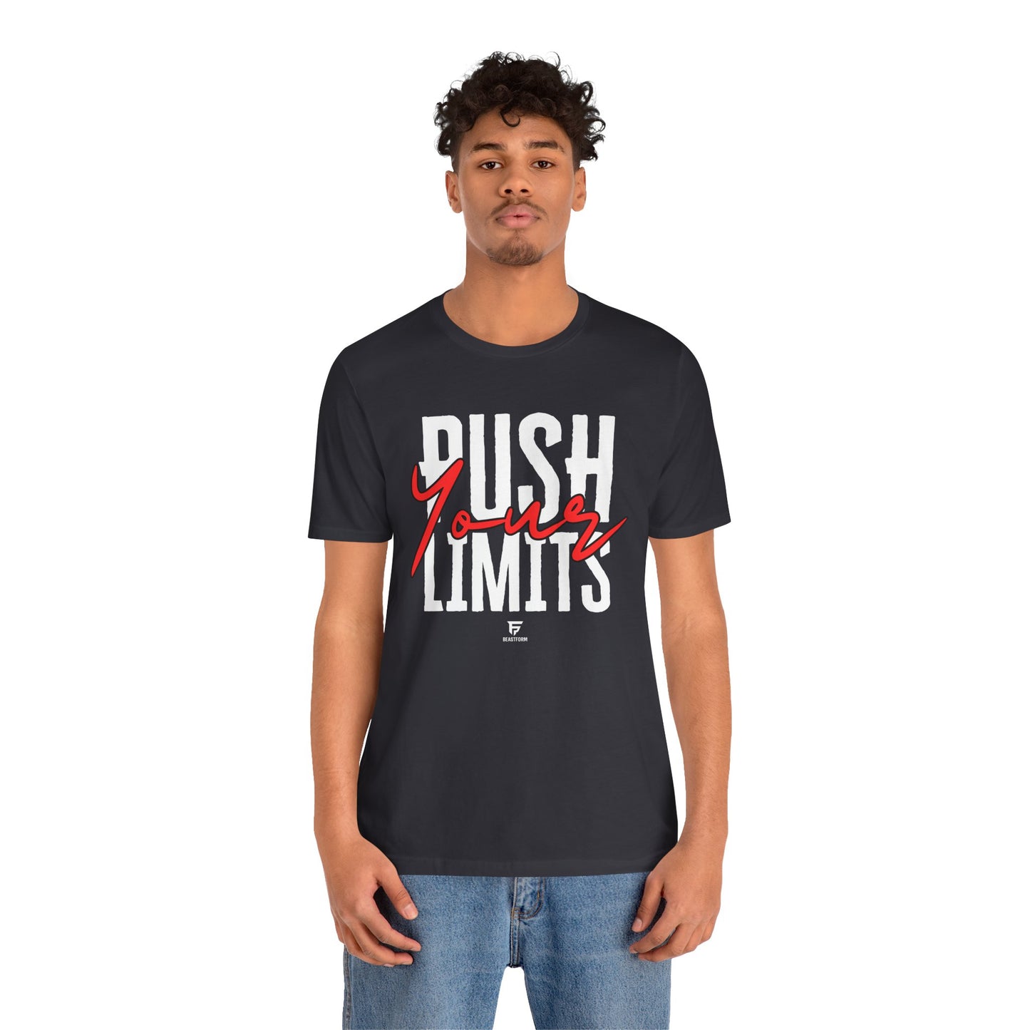 Beastform Unisex Tee - "Push Your Limits" Shirt