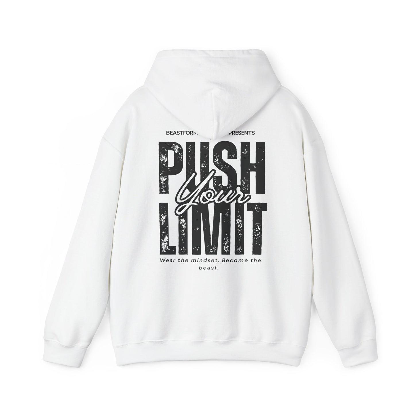 BeastForm Unisex Heavy Blend Hoodie - "Push Your Limit"