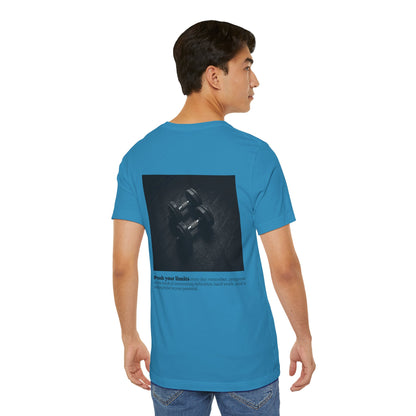 BeastForm Unisex Jersey Short Sleeve Tee - Dumbells