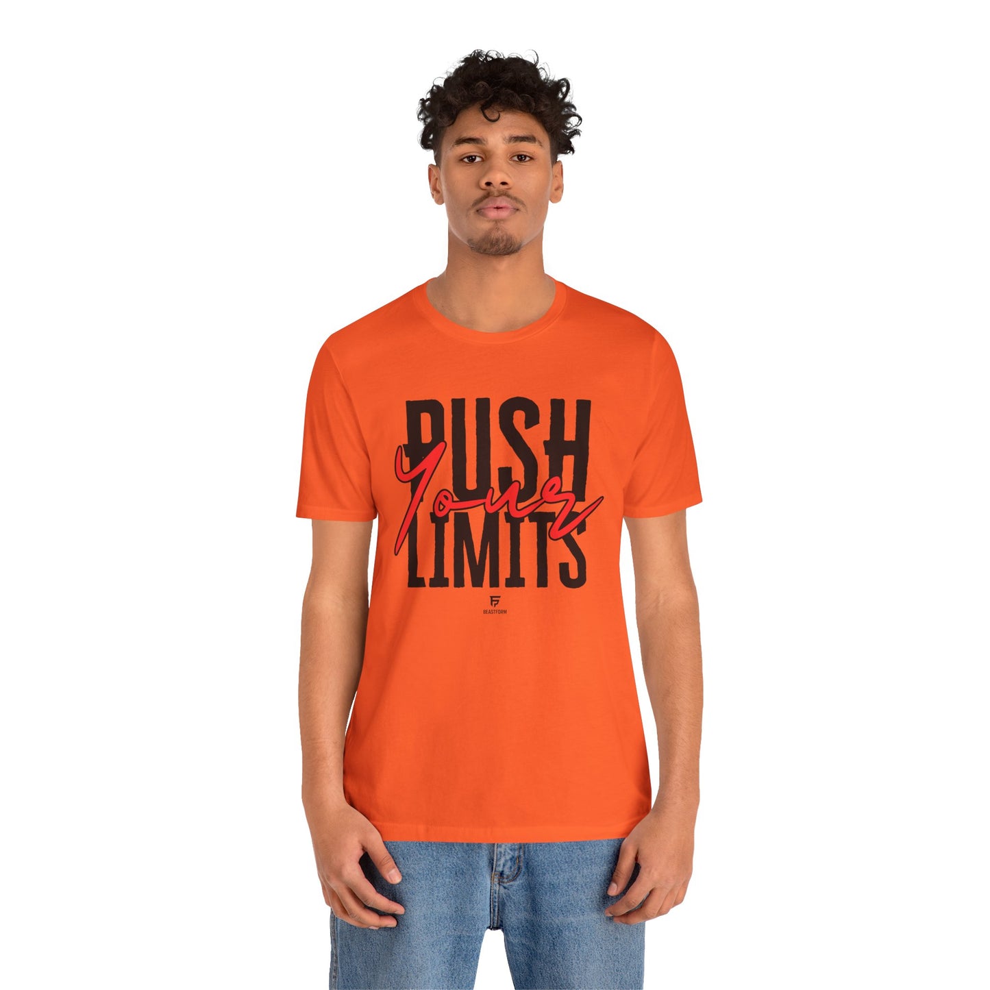 Beastform Unisex Tee - "Push Your Limits" Shirt