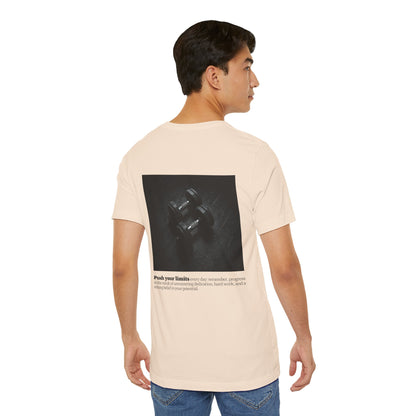 BeastForm Unisex Jersey Short Sleeve Tee - Dumbells