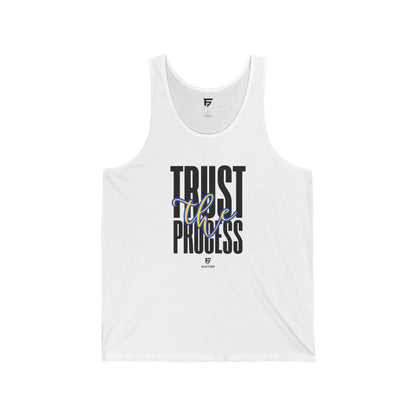 BeastForm Unisex Jersey Tank - "Trust the Process" Tank top