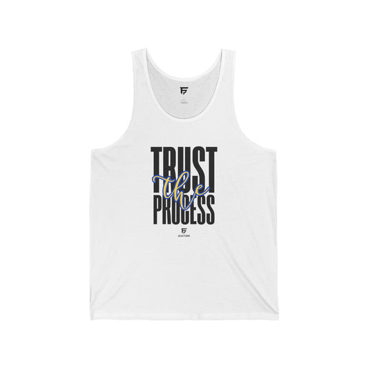 BeastForm Unisex Jersey Tank - "Trust the Process" Tank top