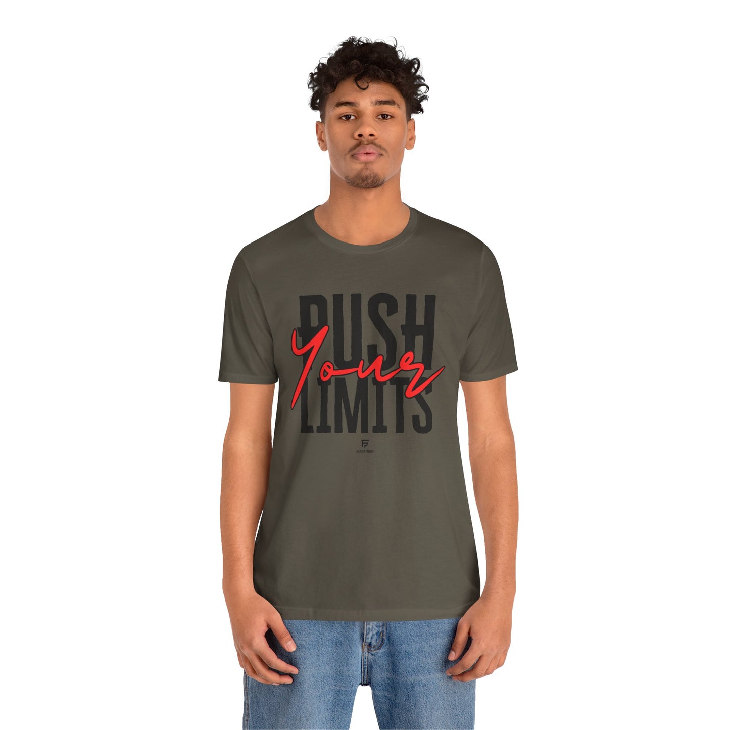 Beastform Unisex Tee - "Push Your Limits" Shirt