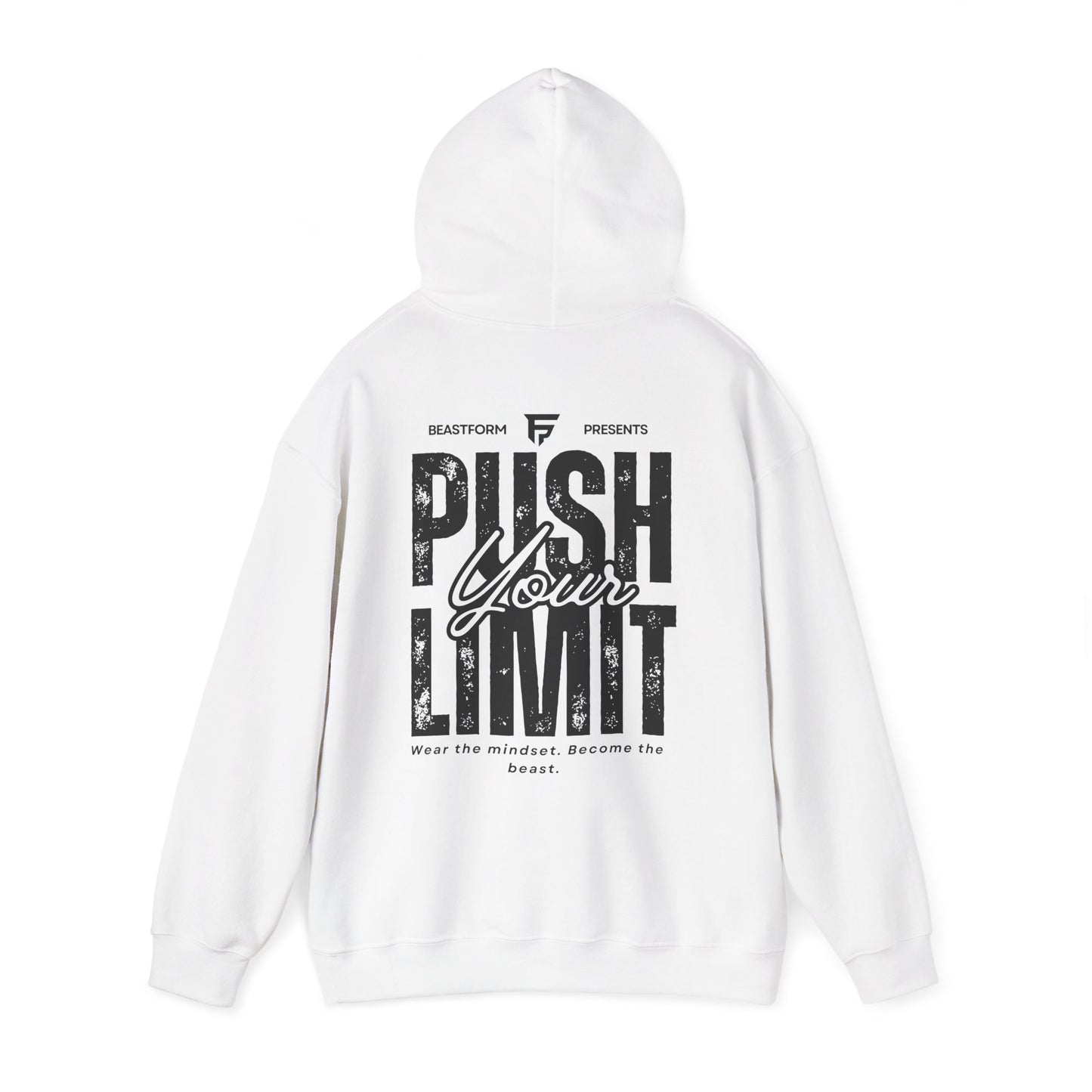 BeastForm Unisex Heavy Blend Hoodie - "Push Your Limit"