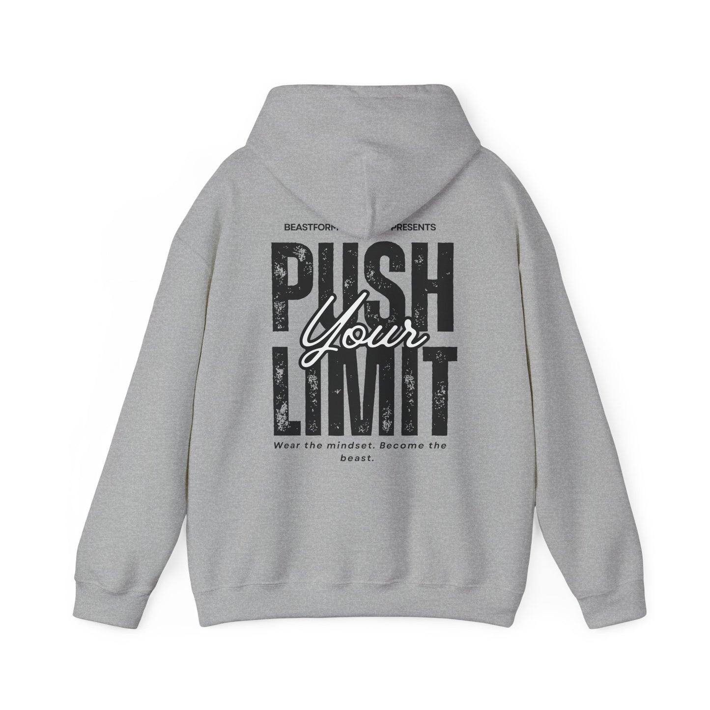 BeastForm Unisex Heavy Blend Hoodie - "Push Your Limit"