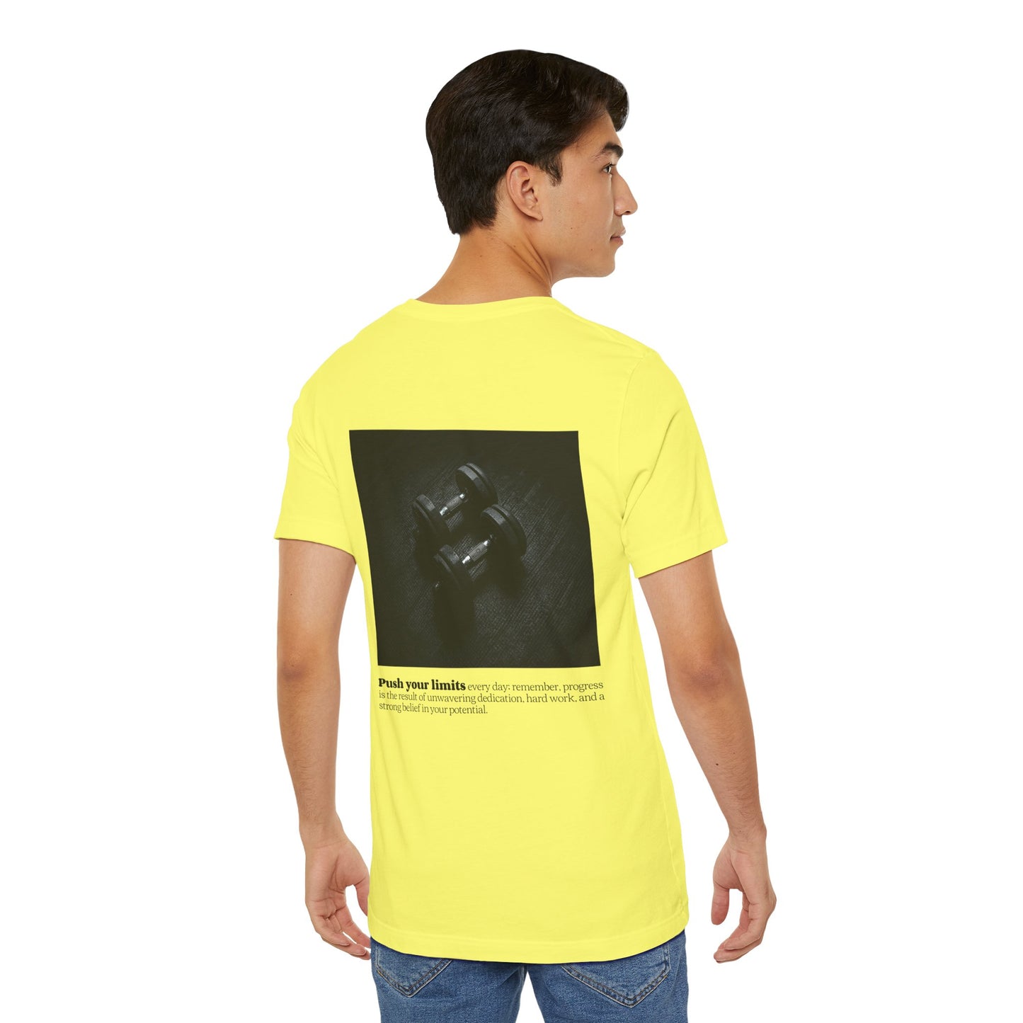 BeastForm Unisex Jersey Short Sleeve Tee - Dumbells