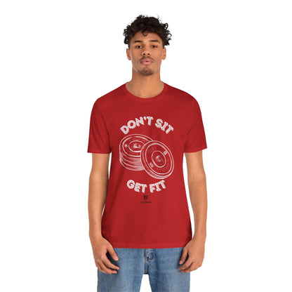 BeastForm Unisex Tee - 'Don't Sit, Get Fit' Shirt