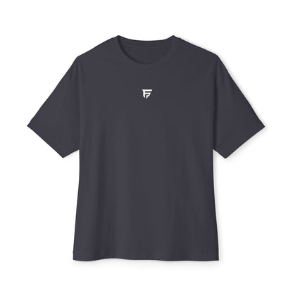 BeastForm Oversized Boxy Tee - Focus. Commit. Achieve.