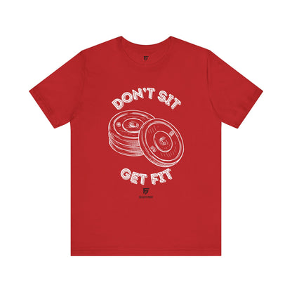 BeastForm Unisex Tee - 'Don't Sit, Get Fit' Shirt