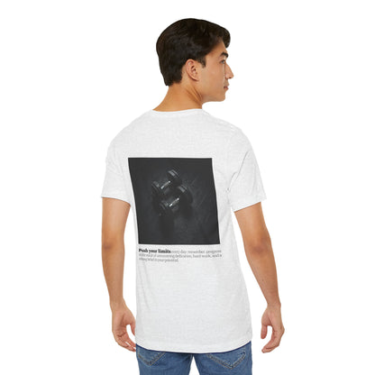 BeastForm Unisex Jersey Short Sleeve Tee - Dumbells