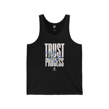 BeastForm Unisex Jersey Tank - "Trust the Process" Tank top