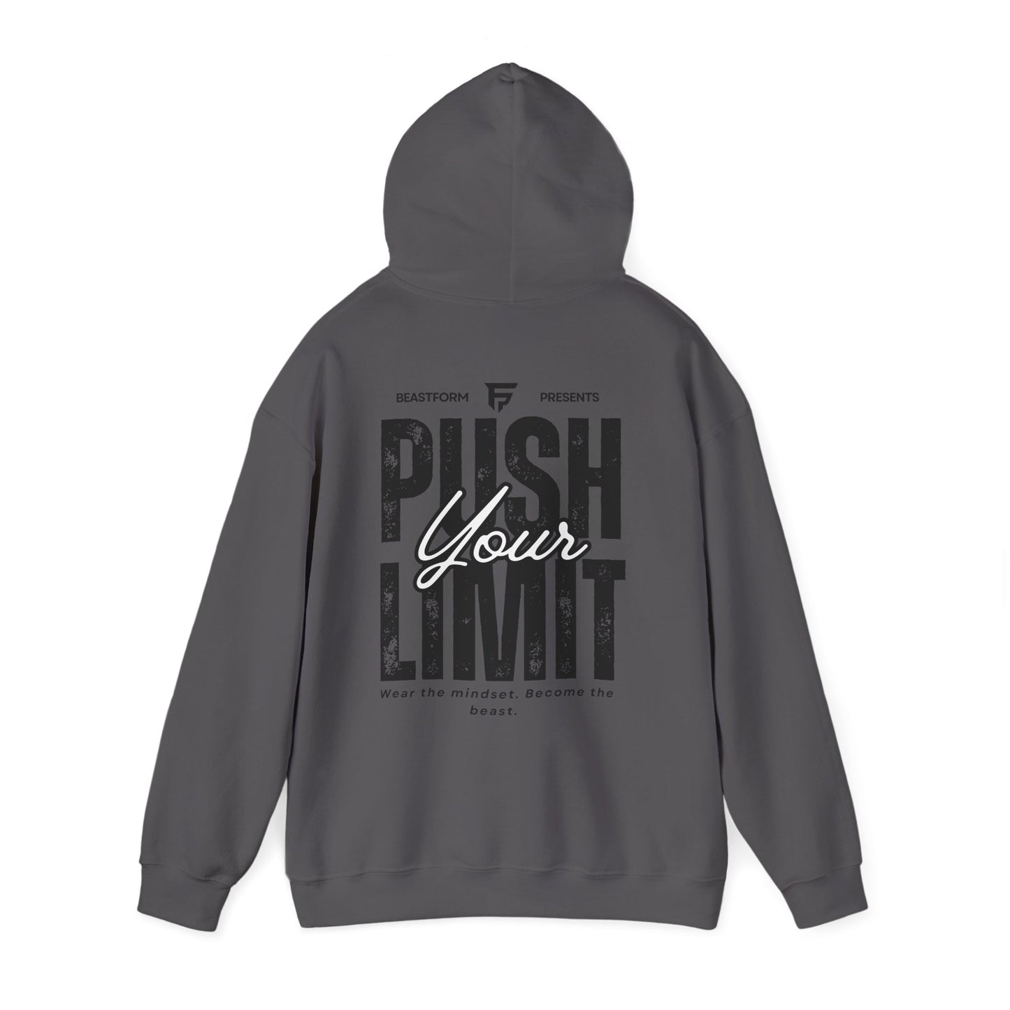 BeastForm Unisex Heavy Blend Hoodie - "Push Your Limit"