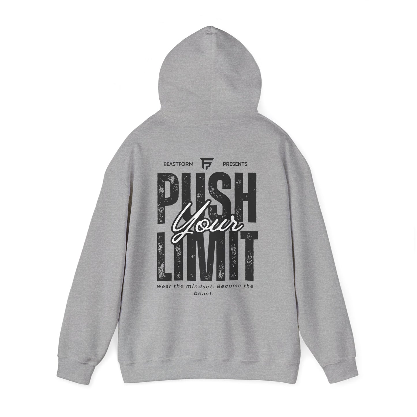 BeastForm Unisex Heavy Blend Hoodie - "Push Your Limit"