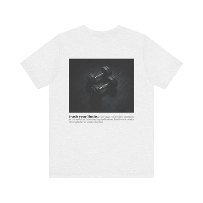 BeastForm Unisex Jersey Short Sleeve Tee - Dumbells