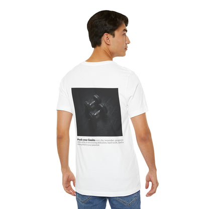 BeastForm Unisex Jersey Short Sleeve Tee - Dumbells