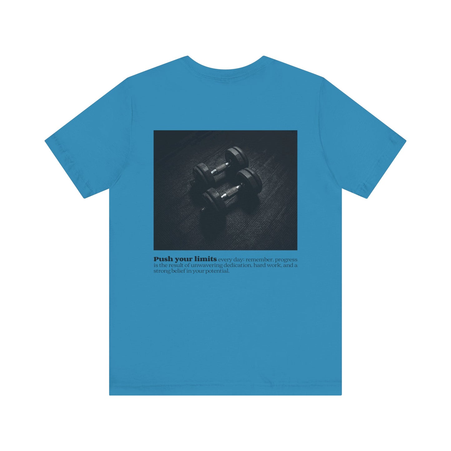 BeastForm Unisex Jersey Short Sleeve Tee - Dumbells